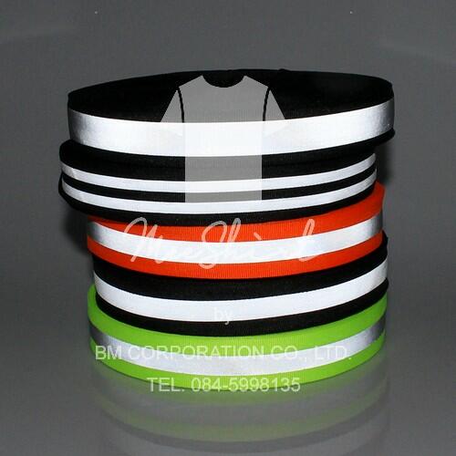 3meters 25mm 10mm Green Safety Reflective Webbing Ribbon Fabric Strip Taps Sew On Tape 200002