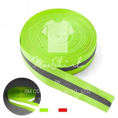 Ribbon Sewing Fluorescent Green Reflective Fabric Ribbon Webbing Tape Strip Edging Braid Trim Sew On Tape00009