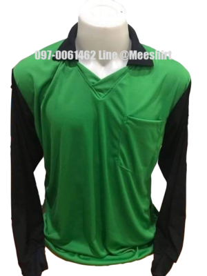 เสื้อคนงานเขียวแขนดำ 1