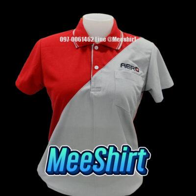 เสื้อโปโล มีเสื้อ ราคาถูก รับปัก ติดแถบ 19