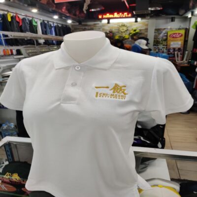 เสื้อโปโล แขนสั้น พร้อมปัก 40