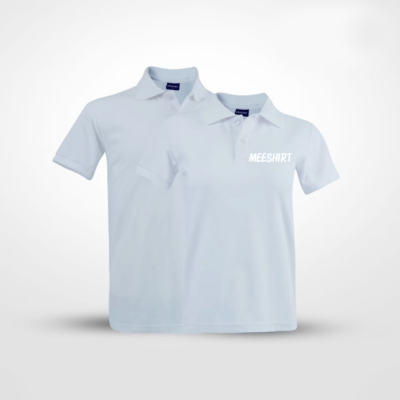 เสื้อโปโล แขนสั้น มีเสื้อ meeshirt 1