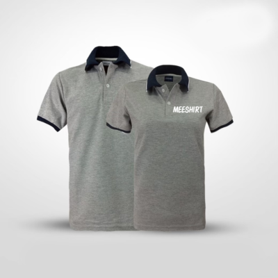 เสื้อโปโล แขนสั้น มีเสื้อ meeshirt 2