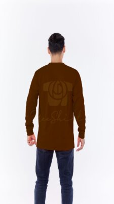 เสื้อคนงาน มีเชิ๊ต คอกลมแขนยาว (1)