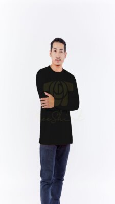 เสื้อคนงาน มีเชิ๊ต คอกลมแขนยาว (22)