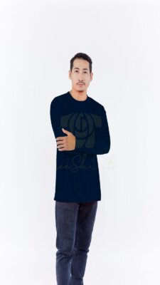 เสื้อคนงาน มีเชิ๊ต คอกลมแขนยาว (24)