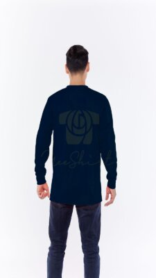 เสื้อคนงาน มีเชิ๊ต คอกลมแขนยาว (25)