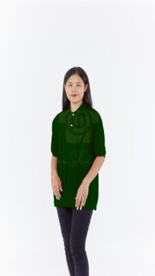 เสื้อคนงาน มีเชิ๊ต คอปกกระดุม แขนสั้น (26)