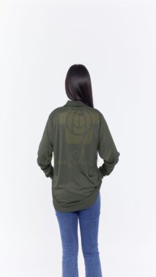 เสื้อคนงาน มีเชิ๊ต คอปกวี กระเป๋า (23)