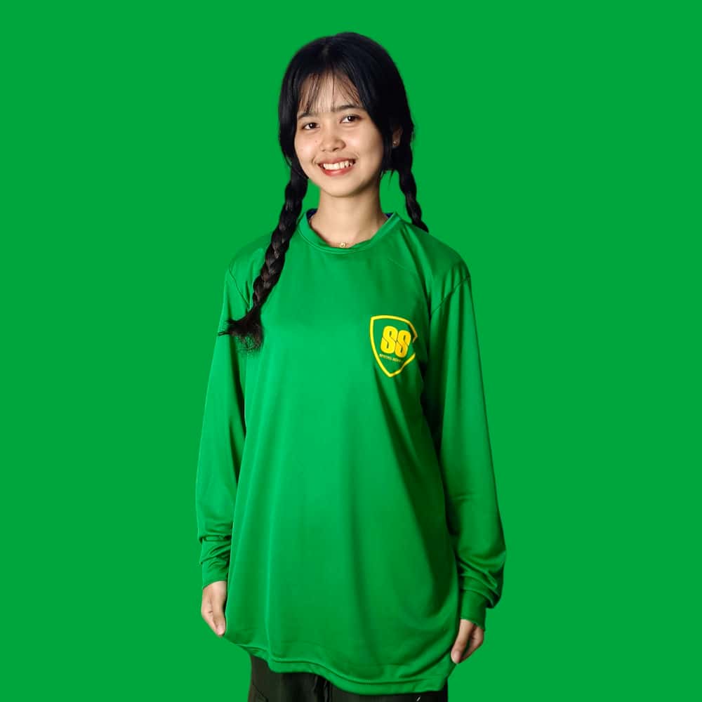 เสื้อก่อสร้าง ผ้าไมโคร สีเขียวไมโล Spring Service | มีเชิ๊ต เสื้อคนงาน เสื้อสะท้อนแสง เสื้อช๊อป Photoroom 20240909 173323 1